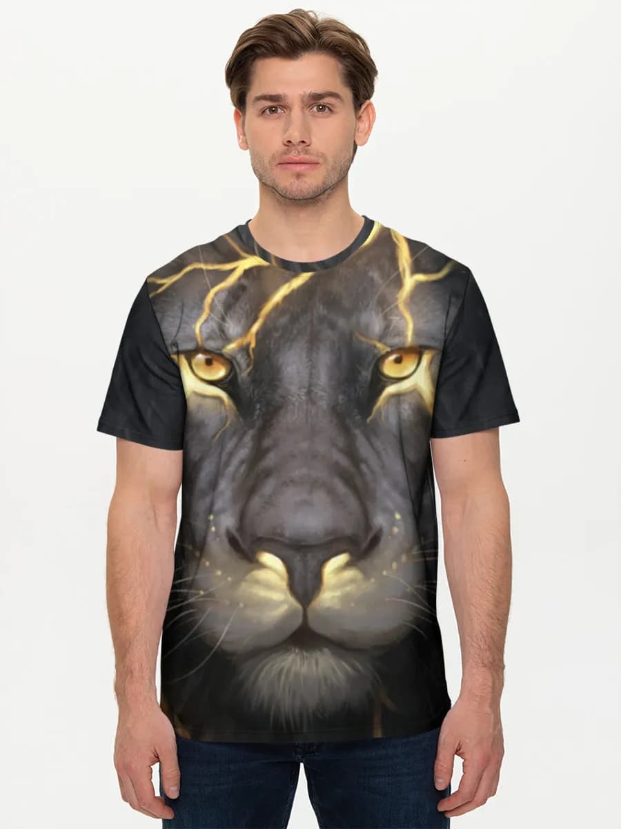 Men's basic cotton T-shirt