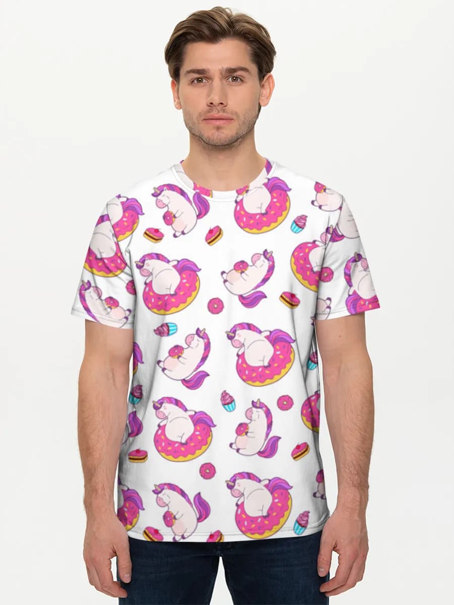 Men's basic cotton T-shirt