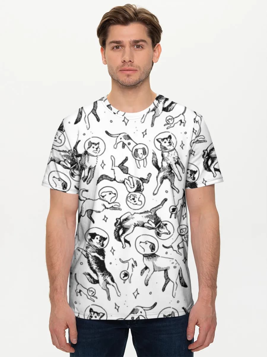 Men's basic cotton T-shirt