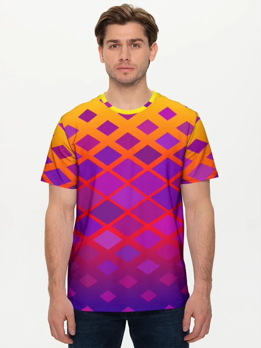 Men's basic cotton T-shirt