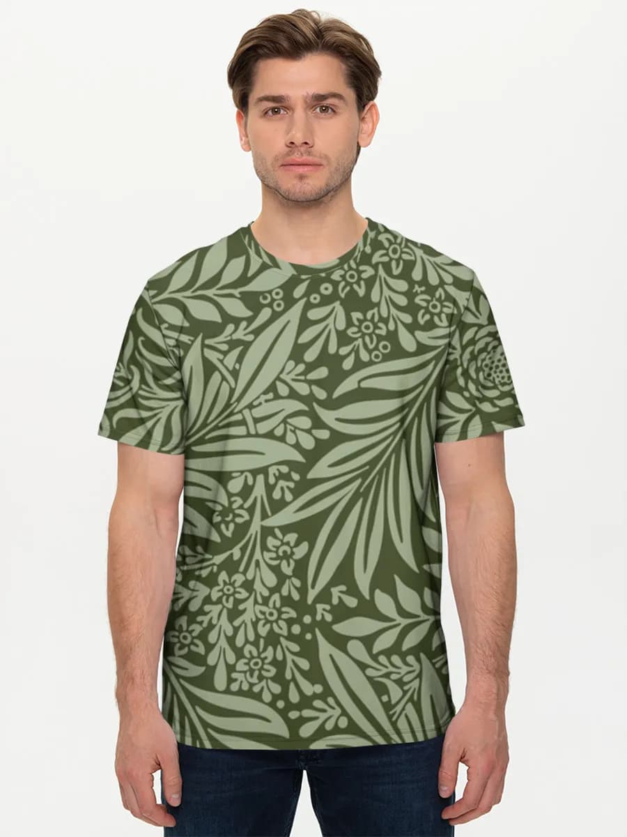 Men's basic cotton T-shirt