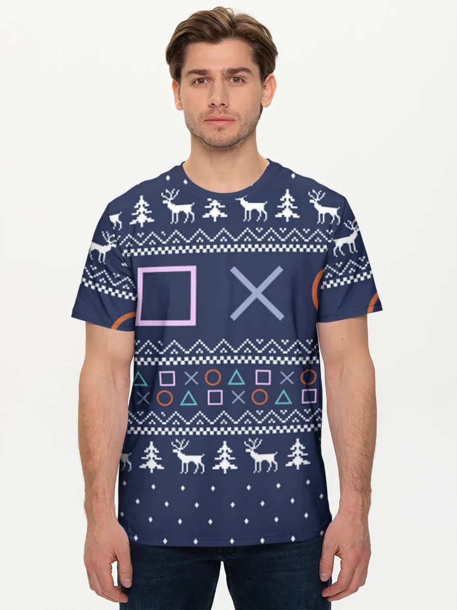 Men's basic cotton T-shirt