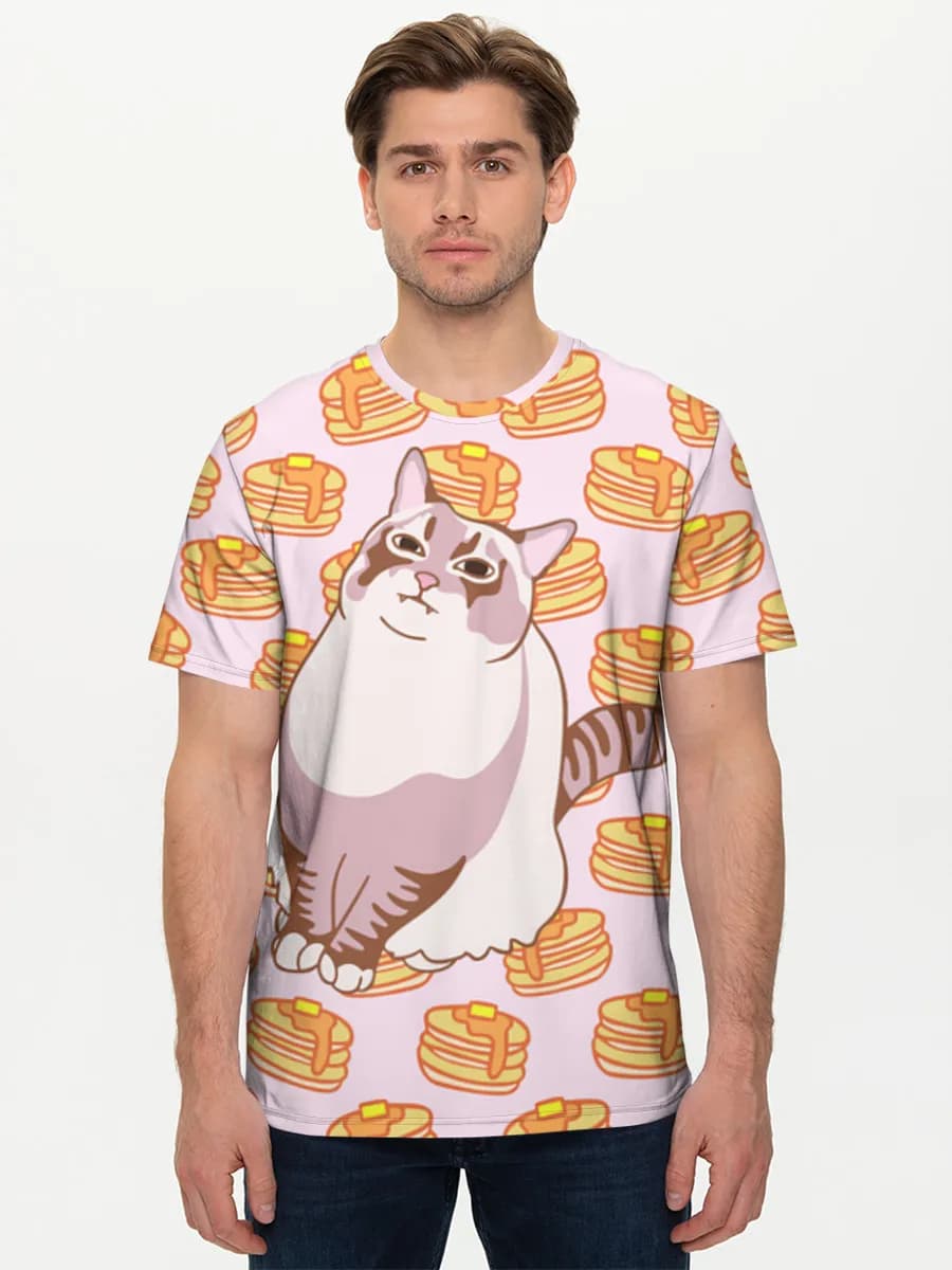 Men's basic cotton T-shirt