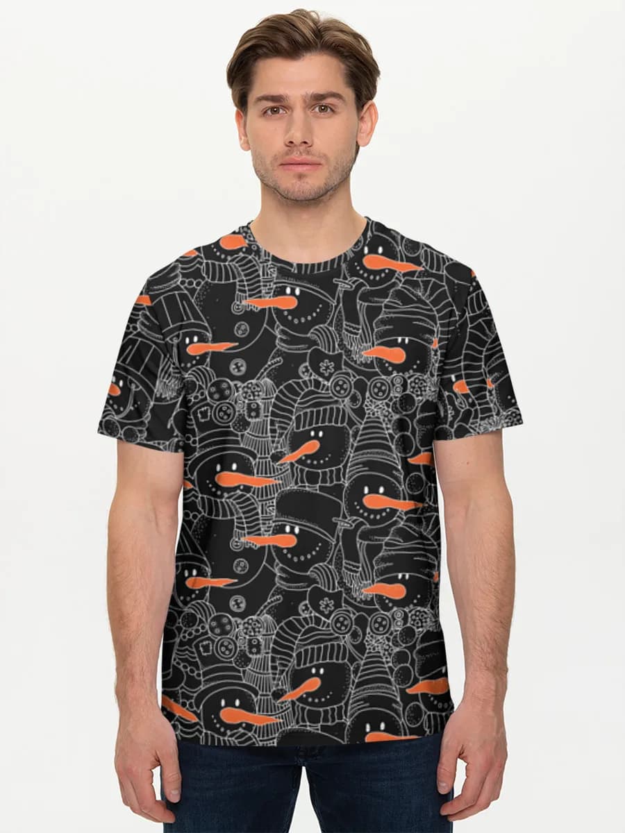 Men's basic cotton T-shirt