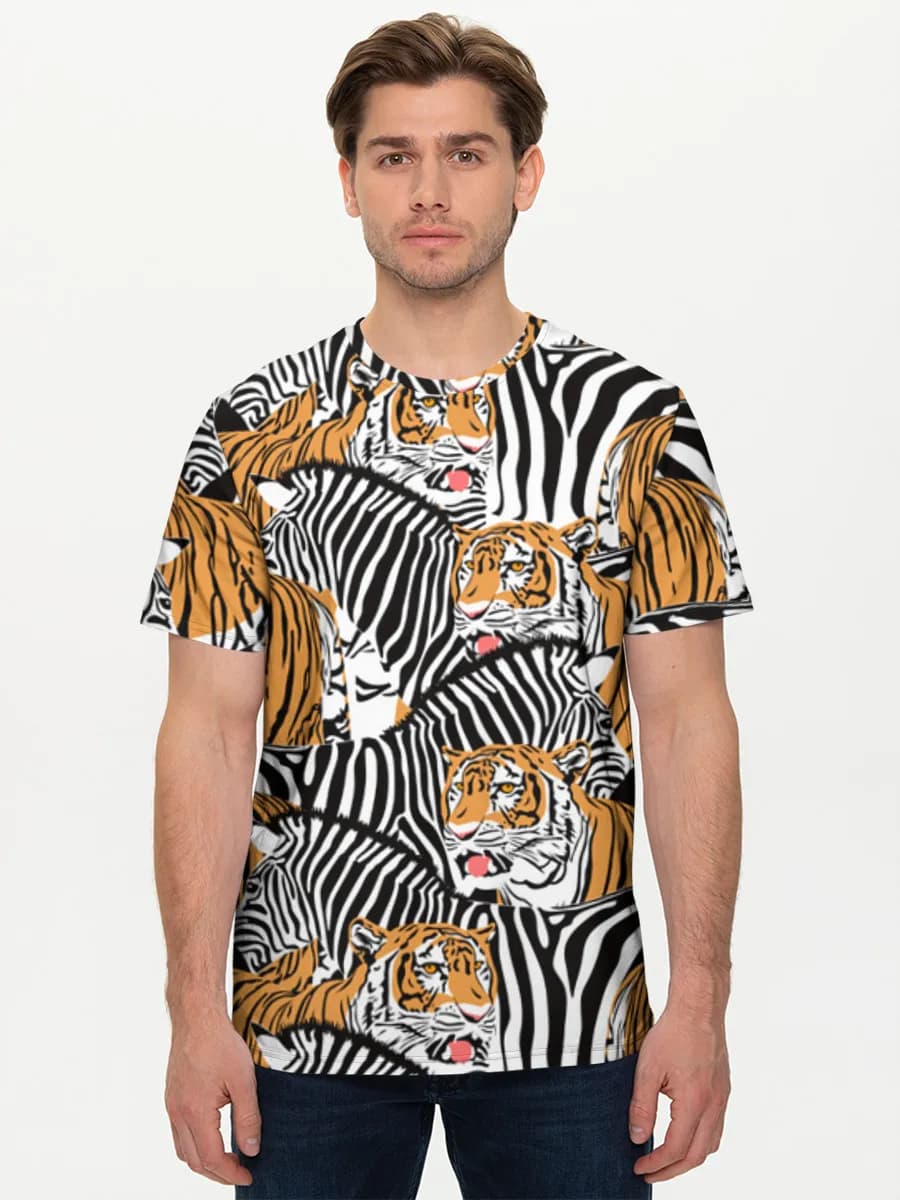 Men's basic cotton T-shirt