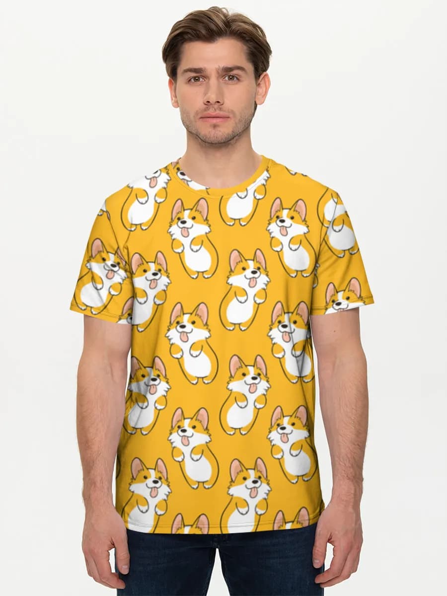 Men's basic cotton T-shirt