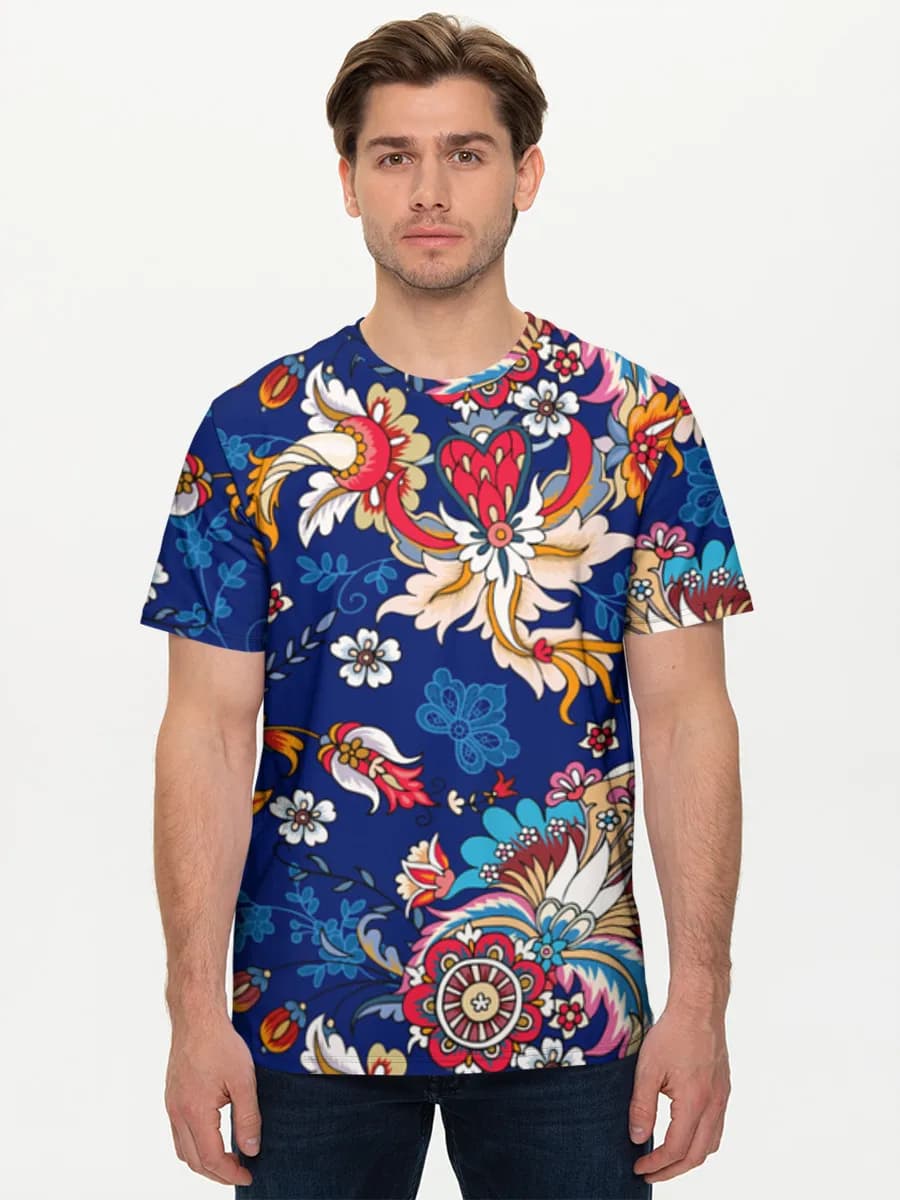 Men's basic cotton T-shirt