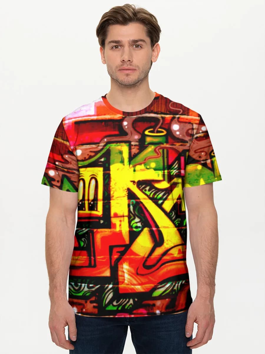 Men's basic cotton T-shirt