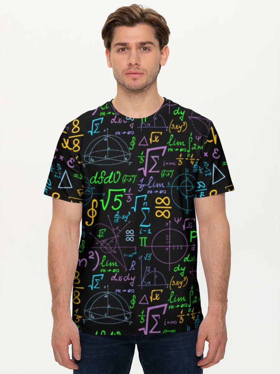 Men's basic cotton T-shirt