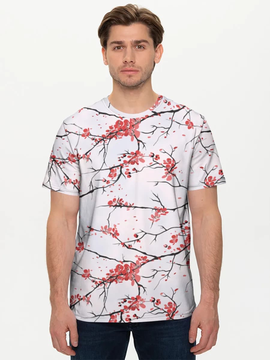 Men's basic cotton T-shirt