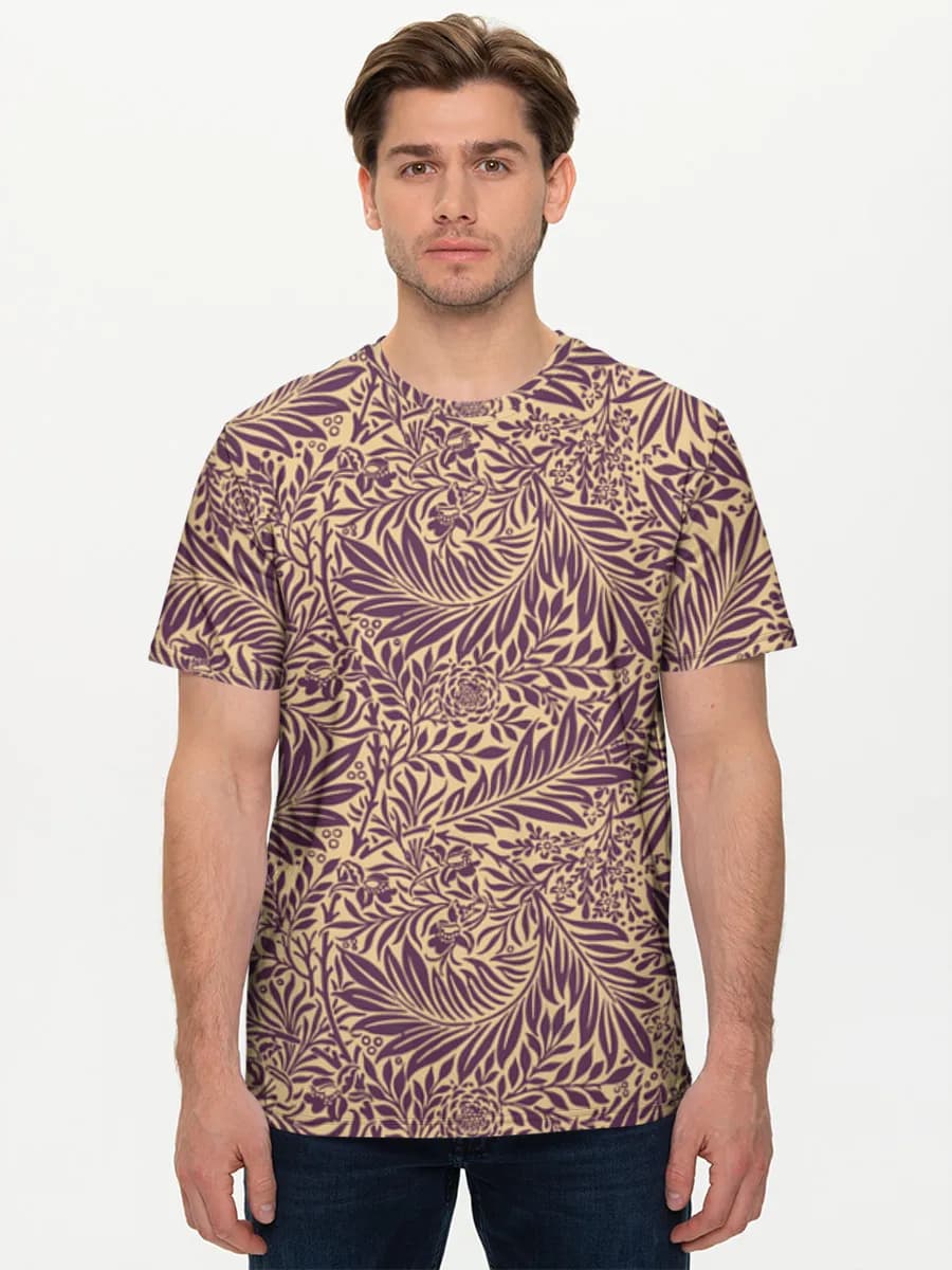 Men's basic cotton T-shirt