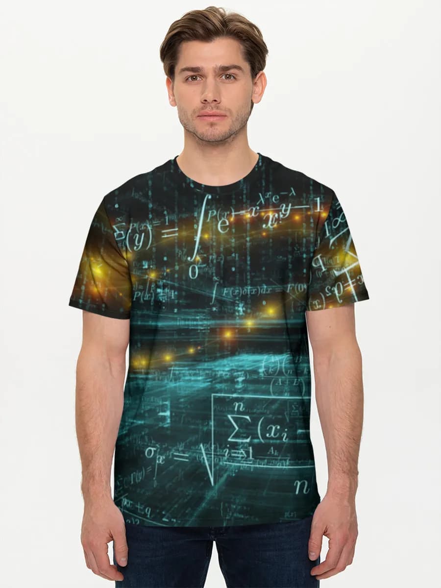 Men's basic cotton T-shirt