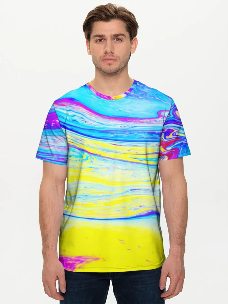Men's basic cotton T-shirt