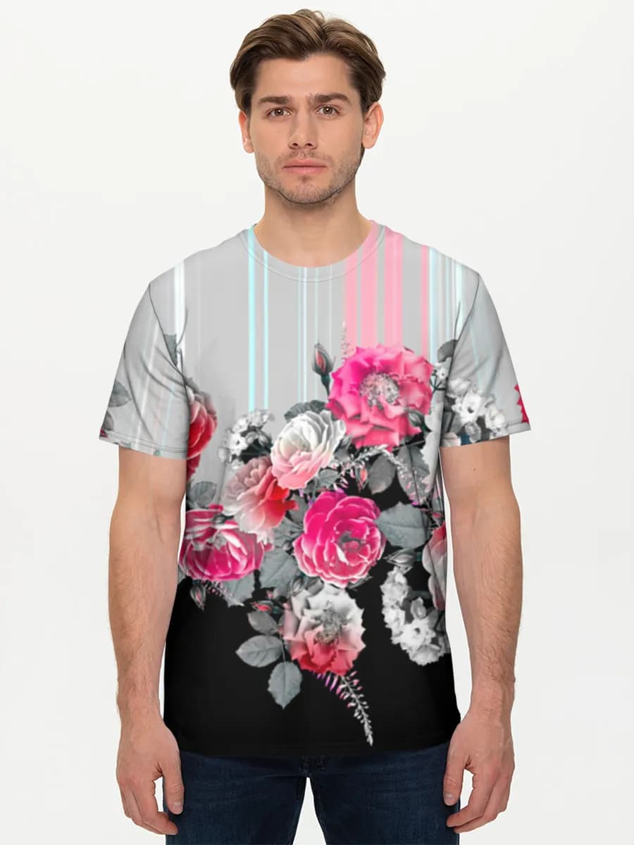 Men's basic cotton T-shirt