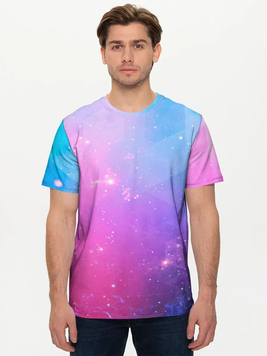 Men's basic cotton T-shirt