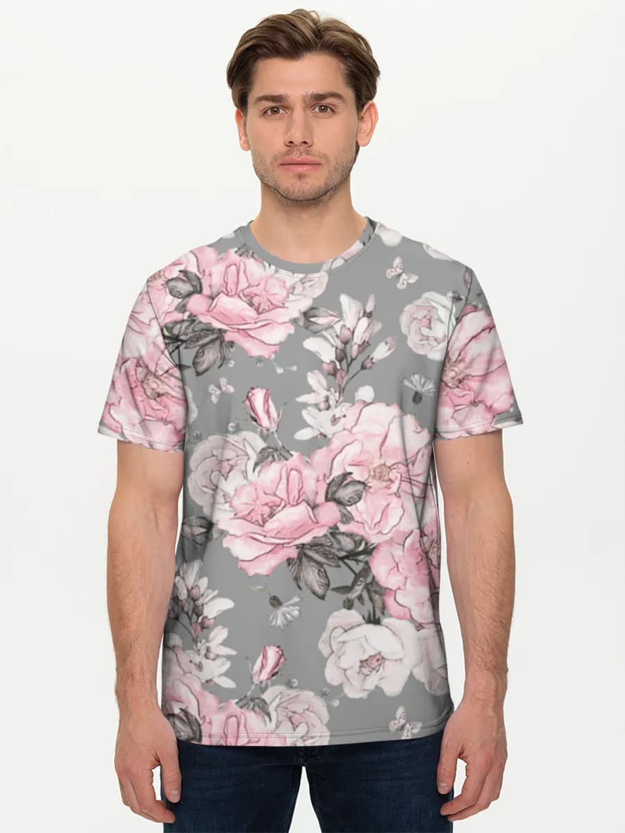 Men's basic cotton T-shirt