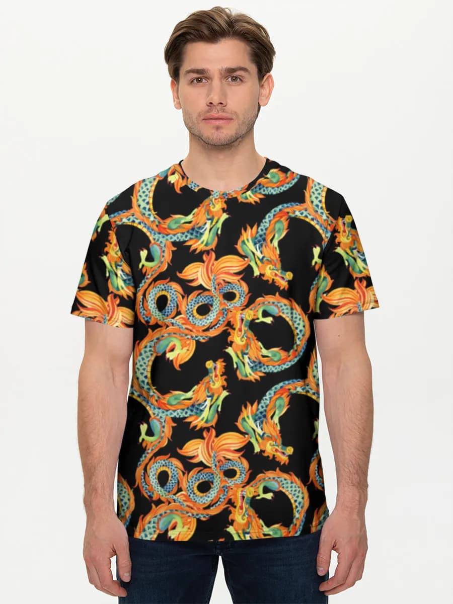 Men's basic cotton T-shirt