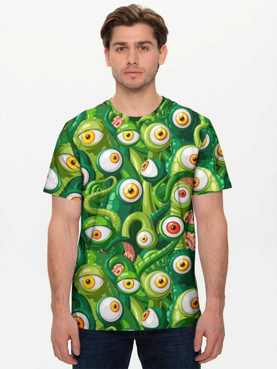 Men's basic cotton T-shirt