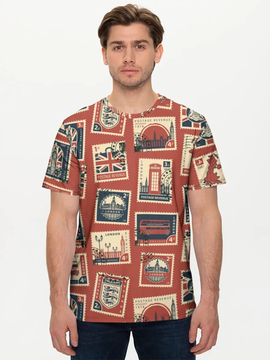 Men's basic cotton T-shirt