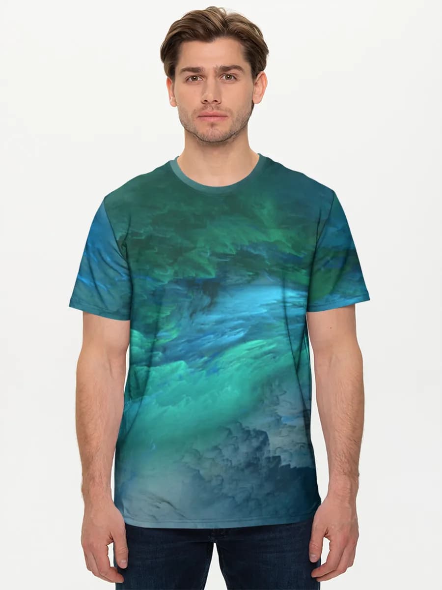 Men's basic cotton T-shirt