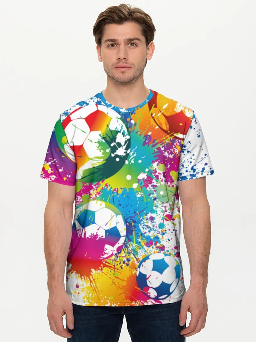 Men's basic cotton T-shirt