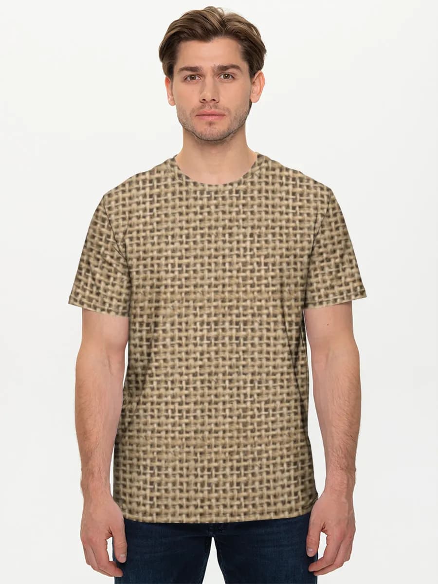 Men's basic cotton T-shirt