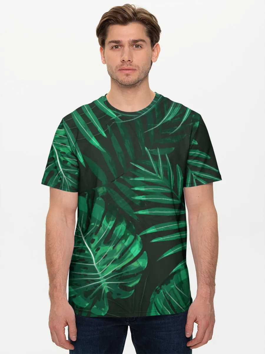 Men's basic cotton T-shirt