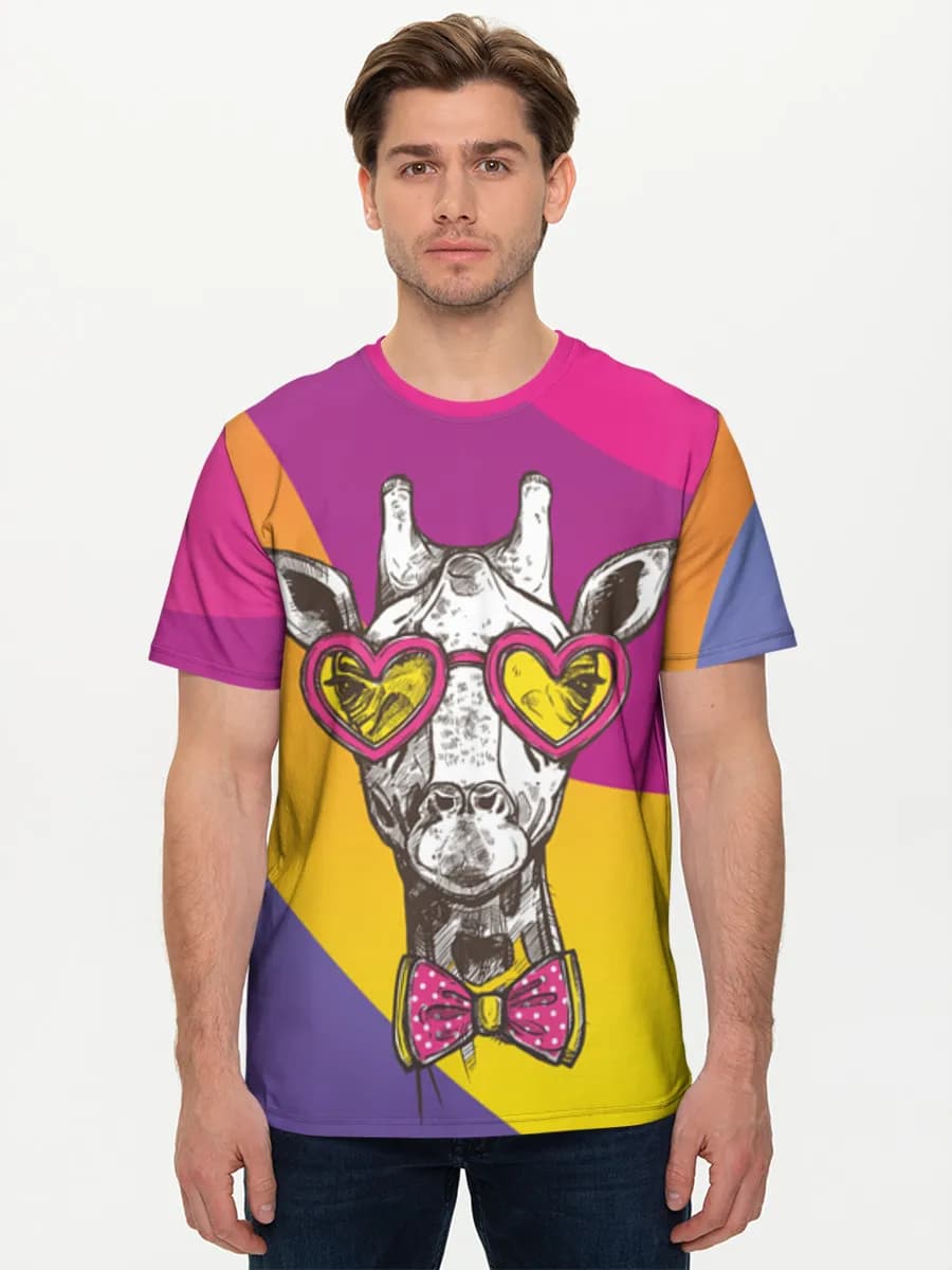 Men's basic cotton T-shirt