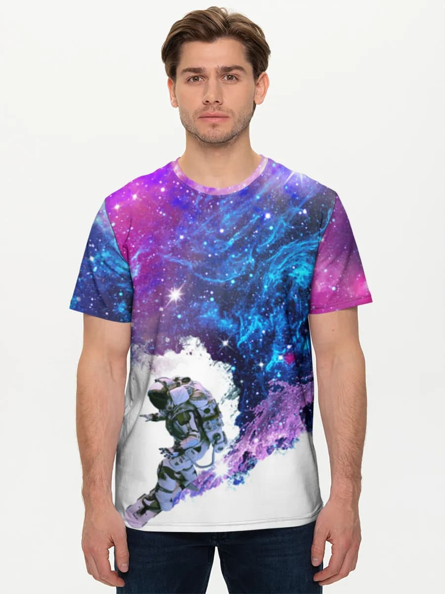 Astronaut Surfing The Cosmos