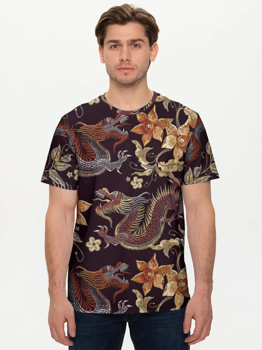 Men's basic cotton T-shirt