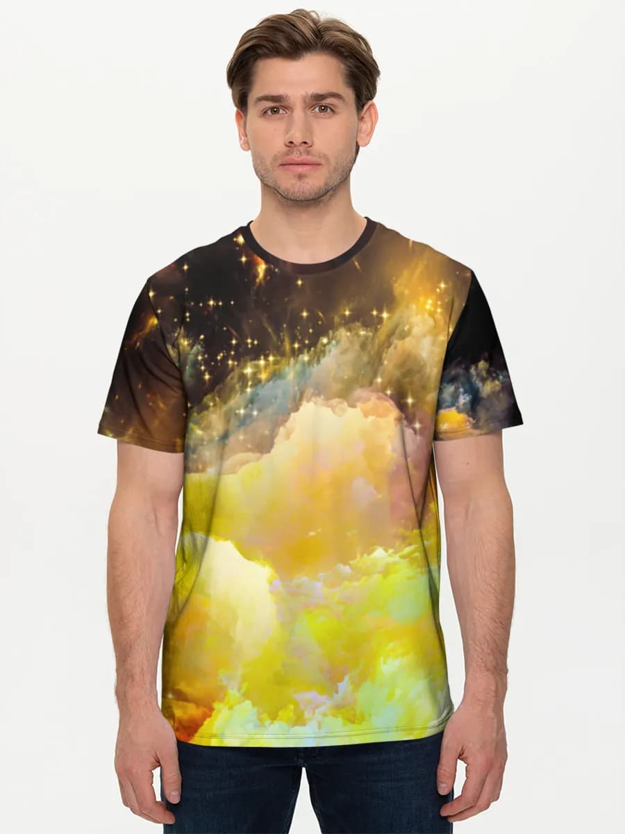 Men's basic cotton T-shirt
