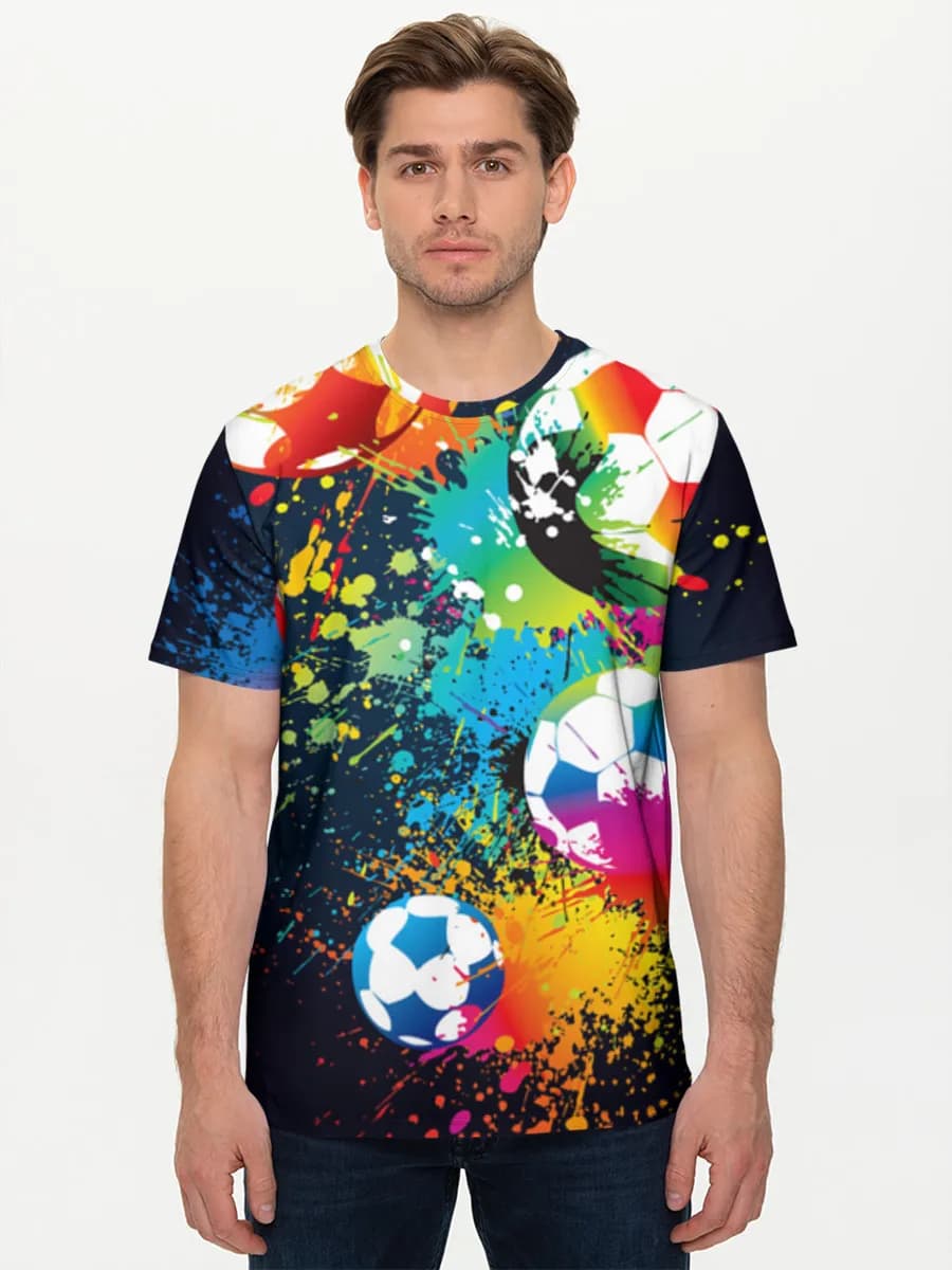 Men's basic cotton T-shirt