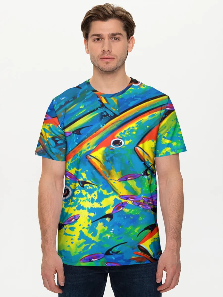 Men's basic cotton T-shirt