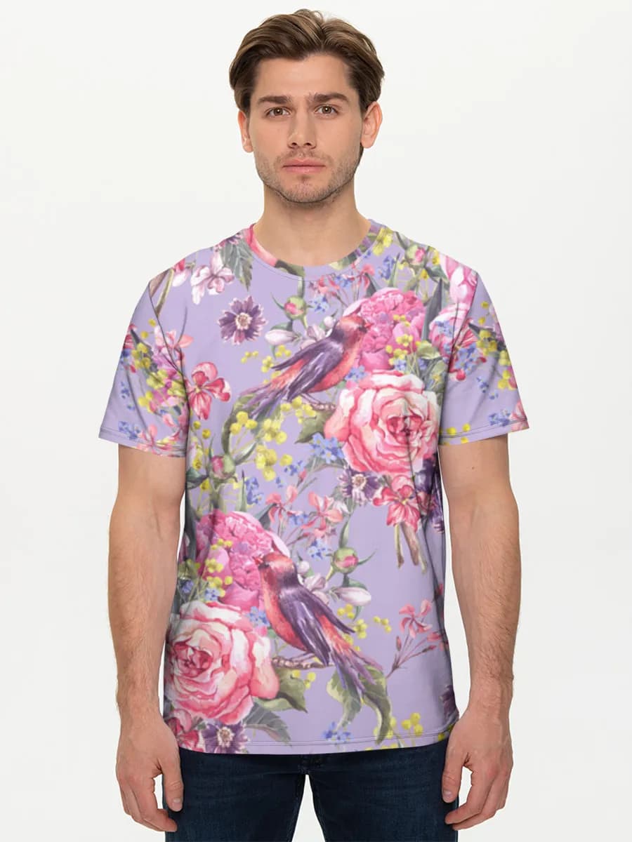 Men's basic cotton T-shirt