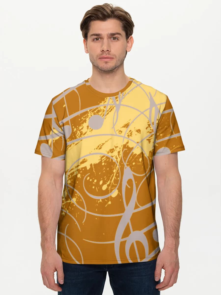 Men's basic cotton T-shirt