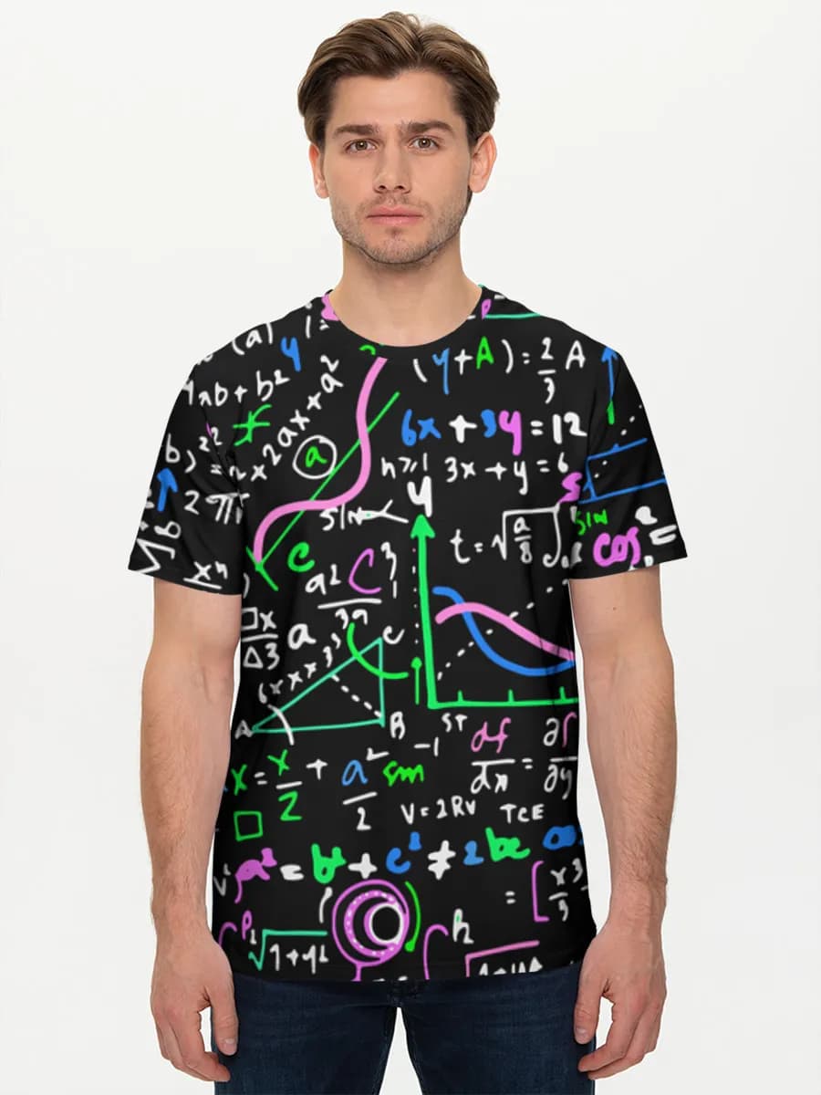 Men's basic cotton T-shirt