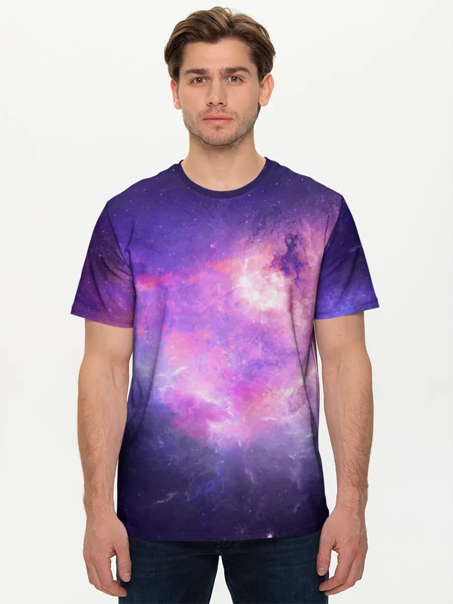 Men's basic cotton T-shirt