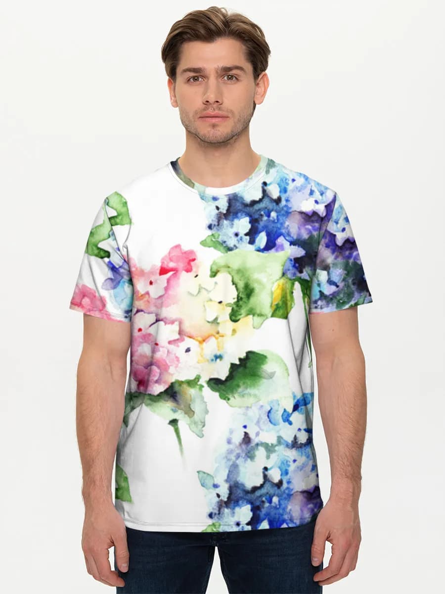 Men's basic cotton T-shirt