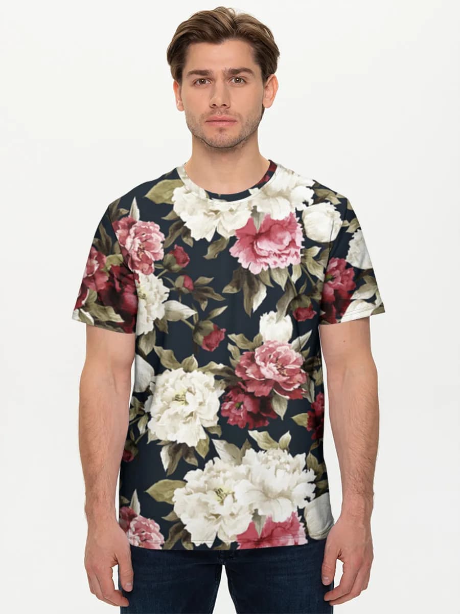 Men's basic cotton T-shirt