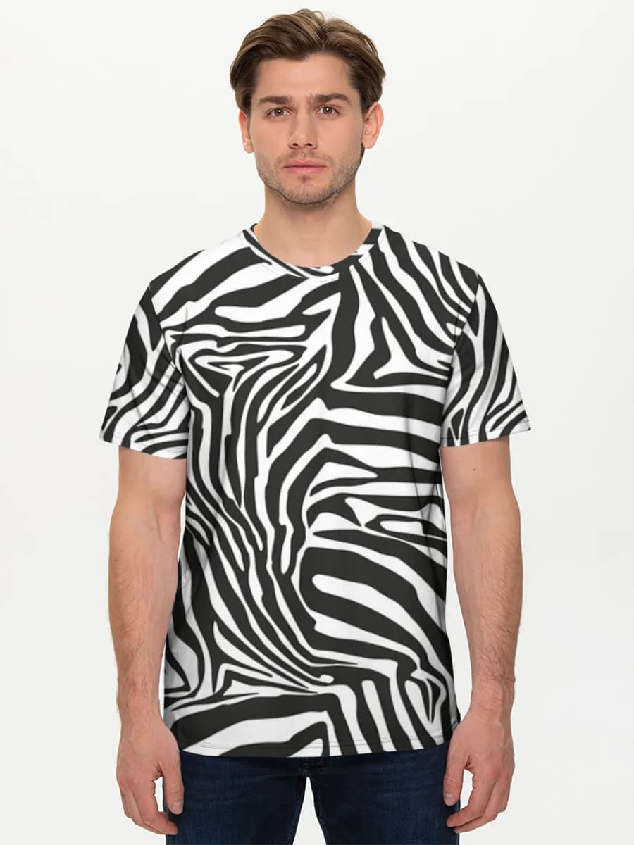 Men's basic cotton T-shirt