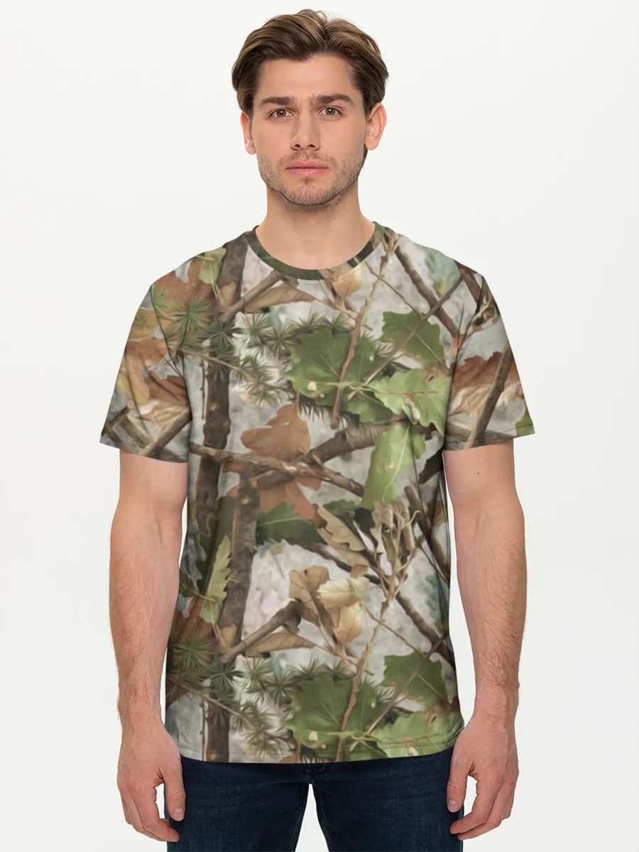 Men's basic cotton T-shirt