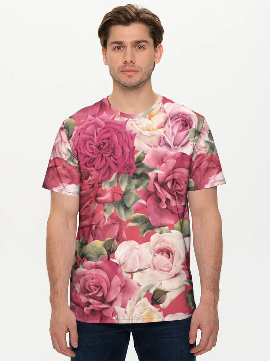Men's basic cotton T-shirt