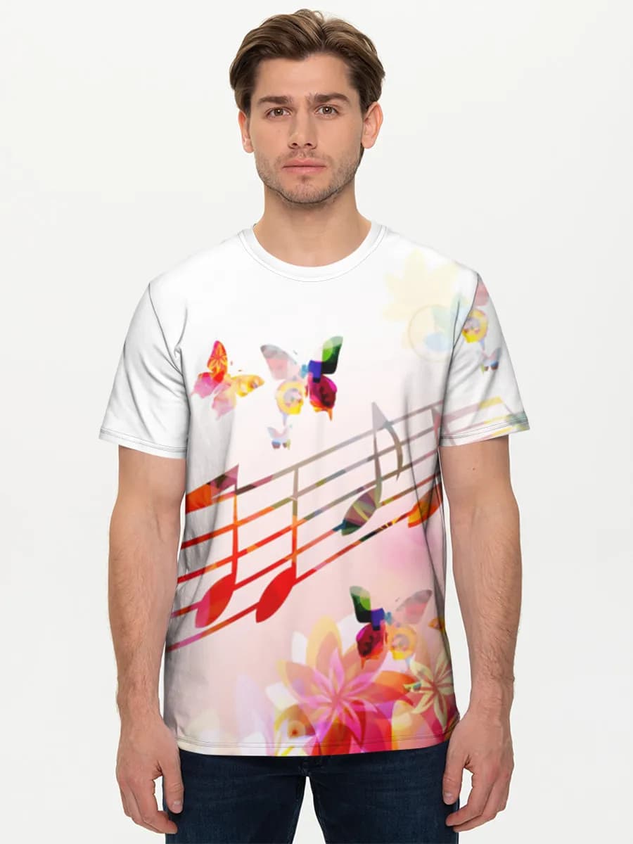 Men's basic cotton T-shirt