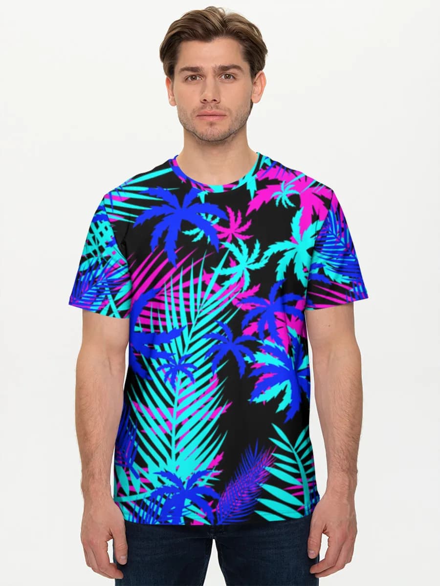 Men's basic cotton T-shirt