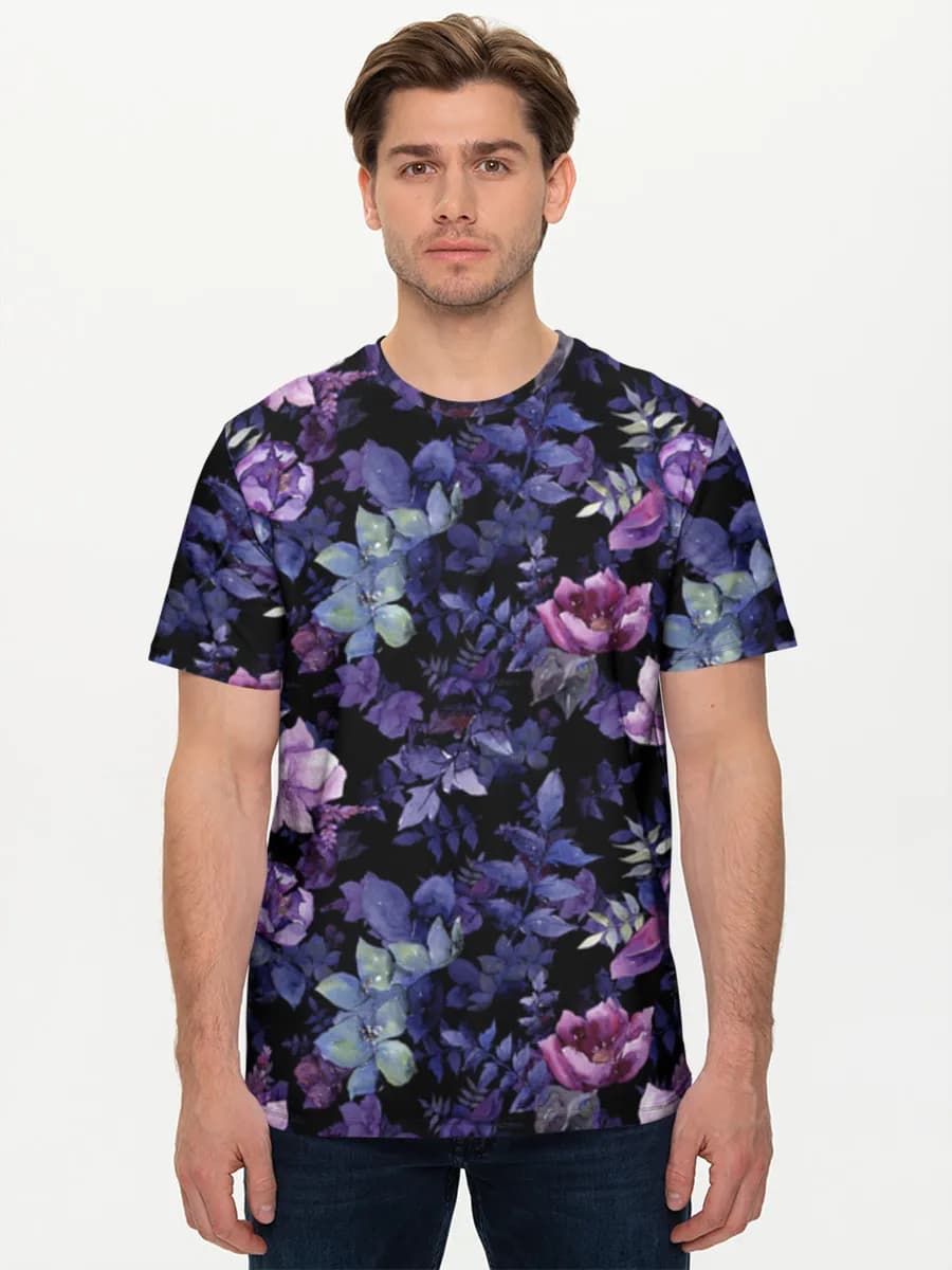 Men's basic cotton T-shirt