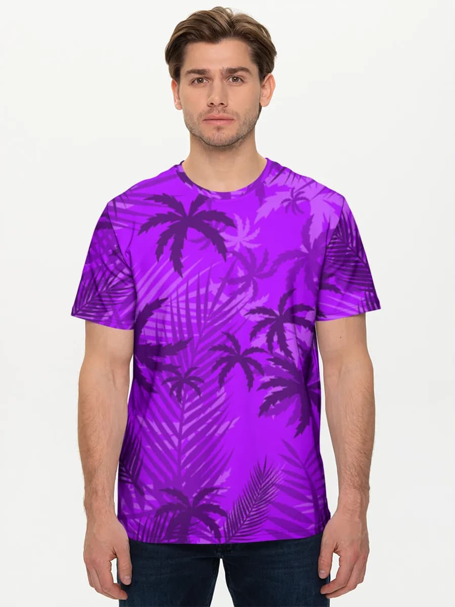 Men's basic cotton T-shirt