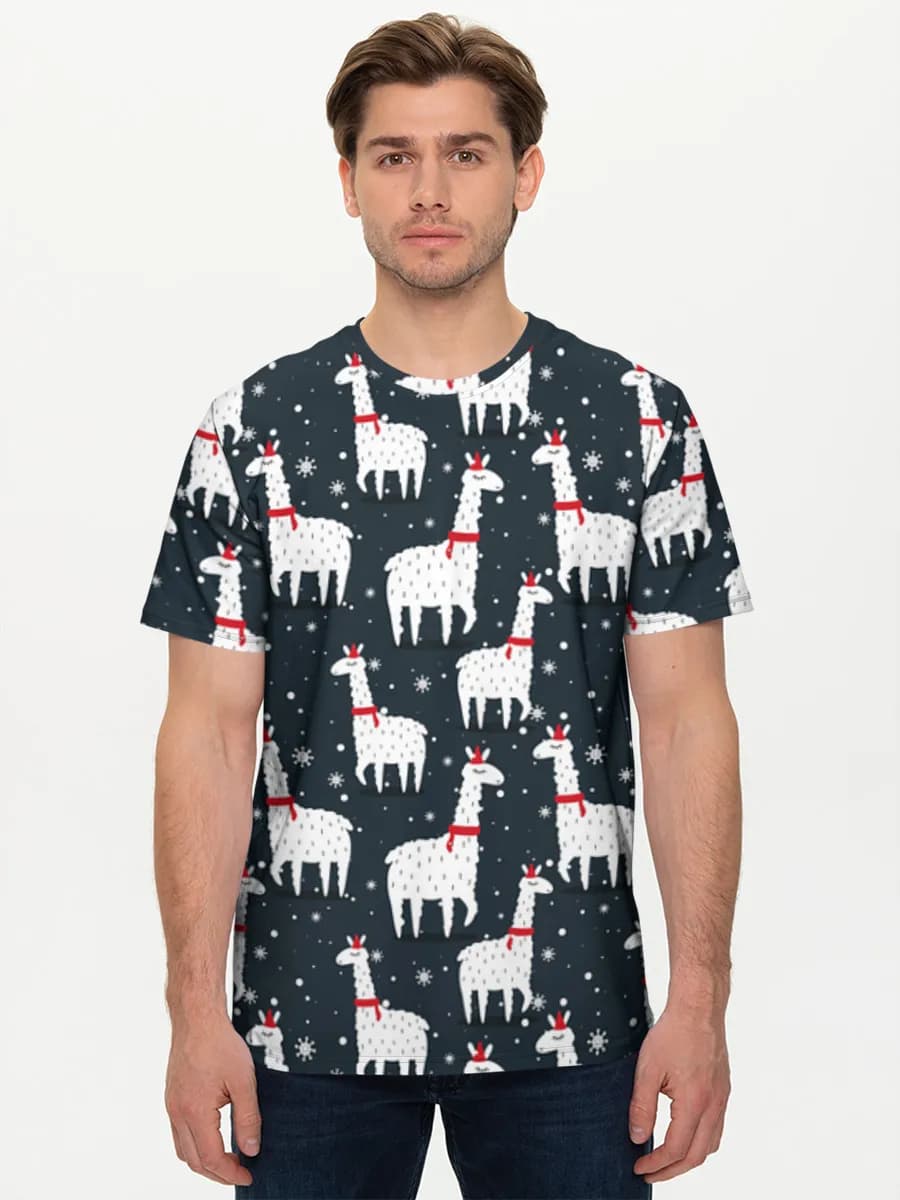 Men's basic cotton T-shirt