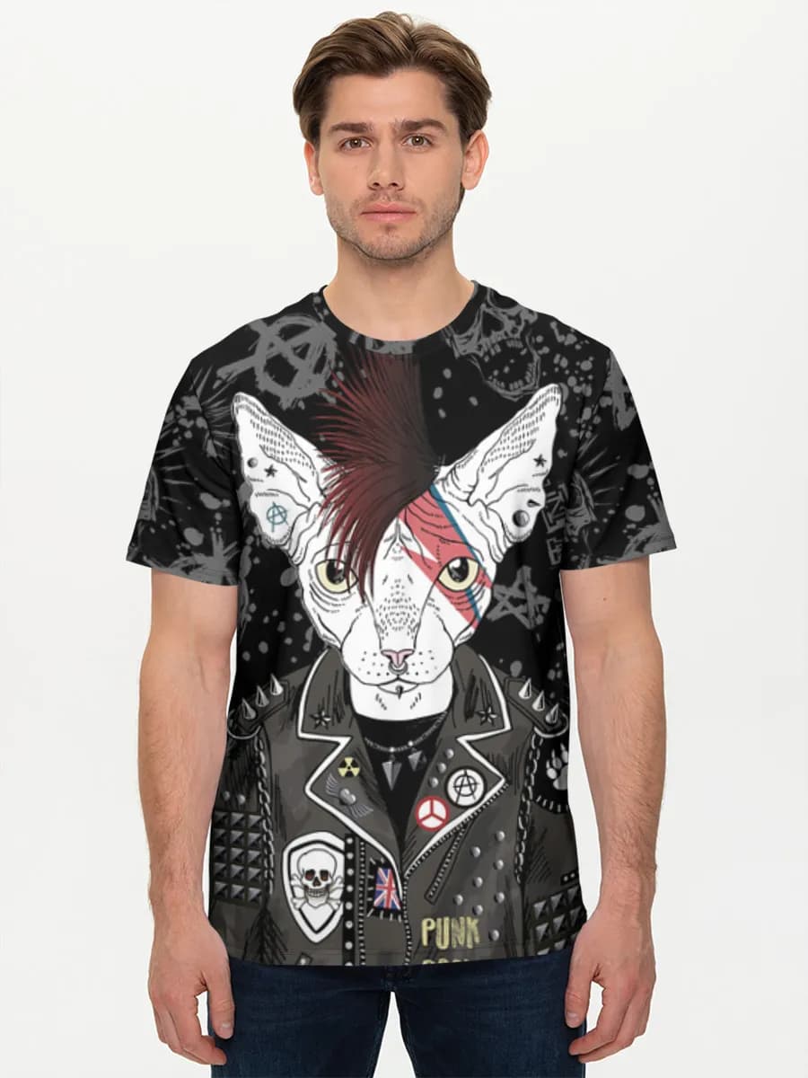 Men's basic cotton T-shirt