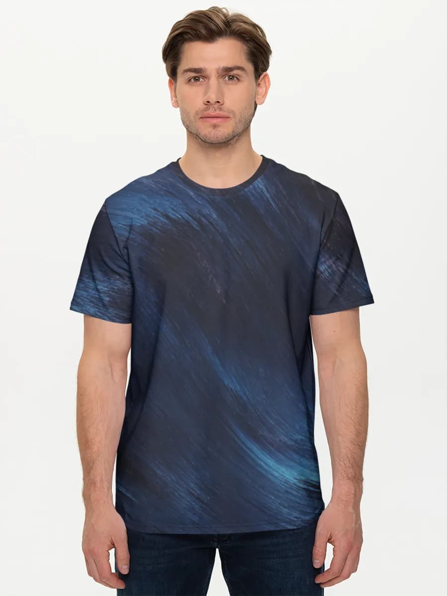 Men's basic cotton T-shirt