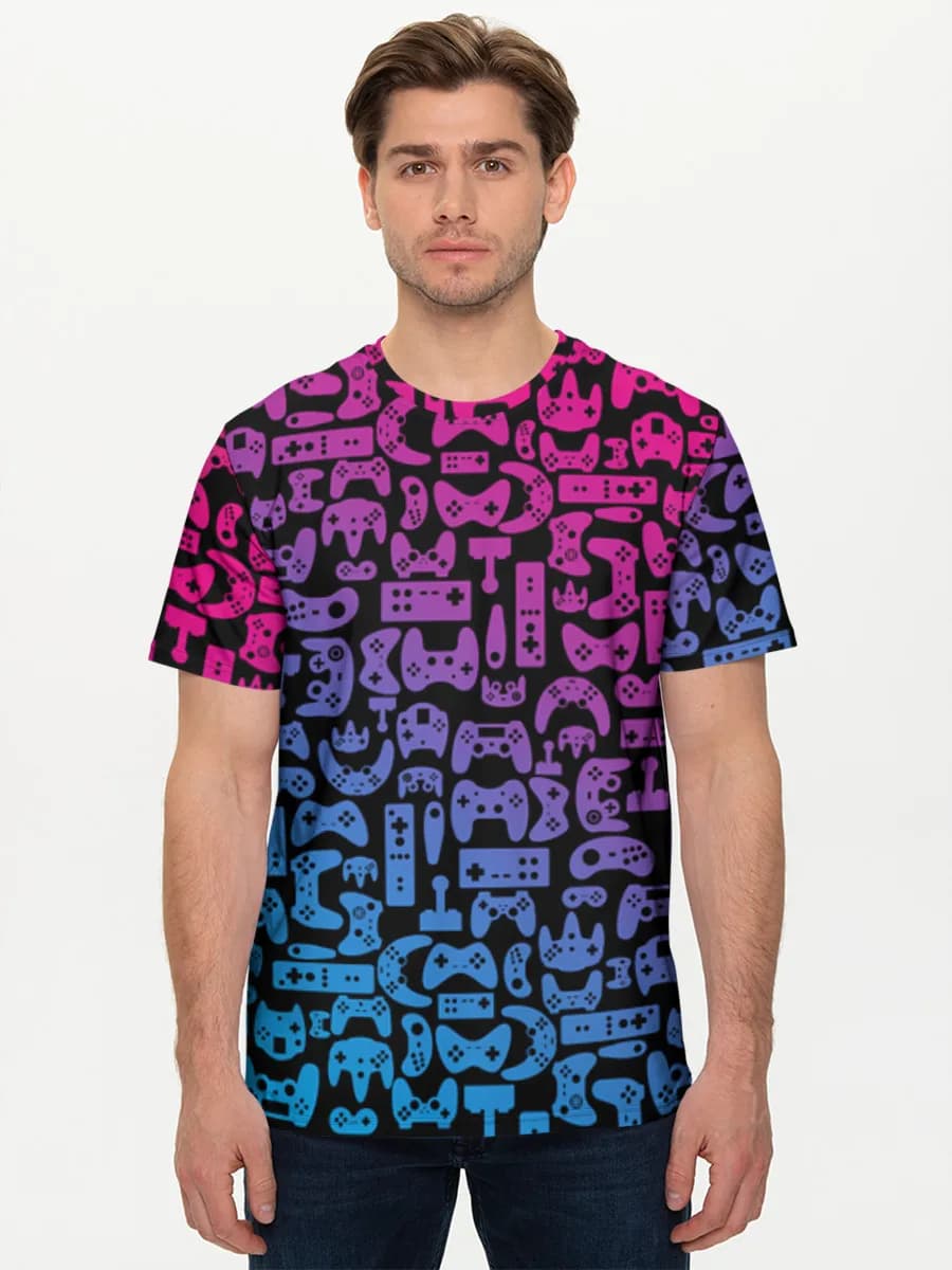 Men's basic cotton T-shirt
